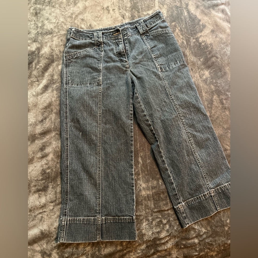 Y2K Jean Capris